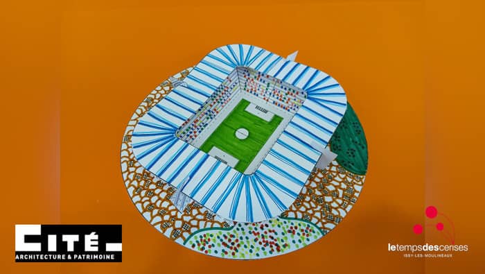 Illustration de l'événement : Atelier "Le stade" par la Cité de l'architecture et du Patrimoine (à partir de 4 ans)