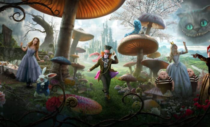 Illustration de l'événement : Les Estivales 2026 - Cinéma plein air "Alice au pays des merveilles"