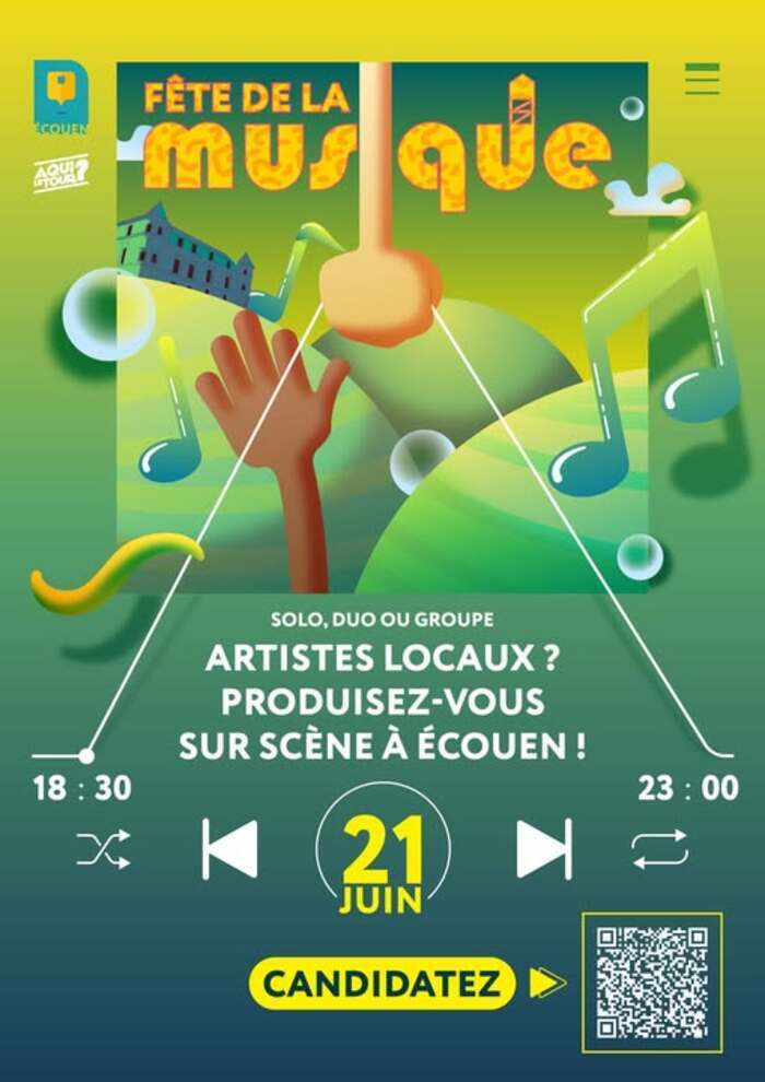 Illustration de l'événement : Fête de la musique à Écouen - scène ouverte
