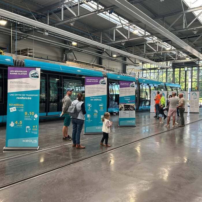 Illustration de l'événement : Visite du Centre de Maintenance du tramway