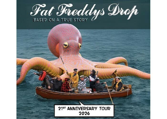 Illustration de l'événement : Fat Freddy’s Drop - Based on a True Story