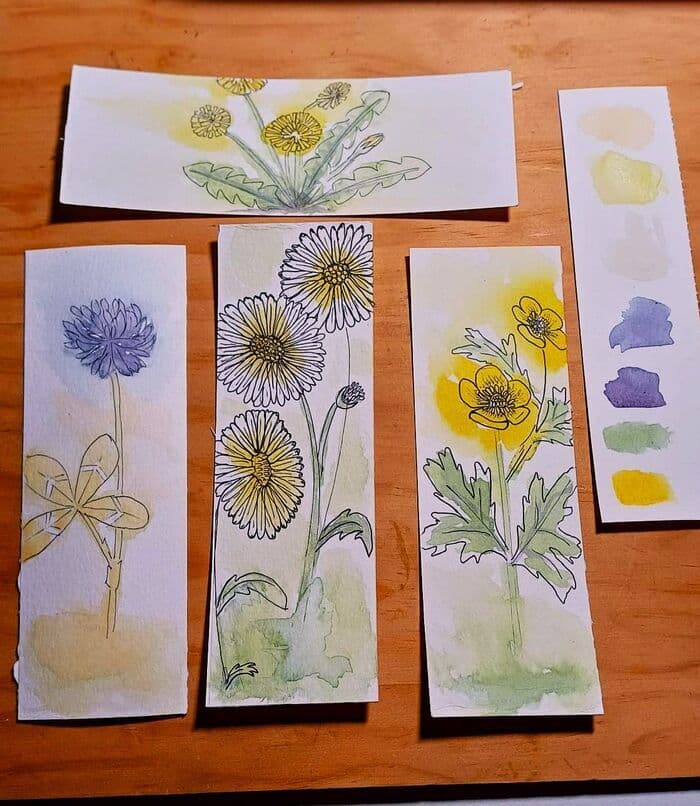 Illustration de l'événement : Encres végétales et illustration florale