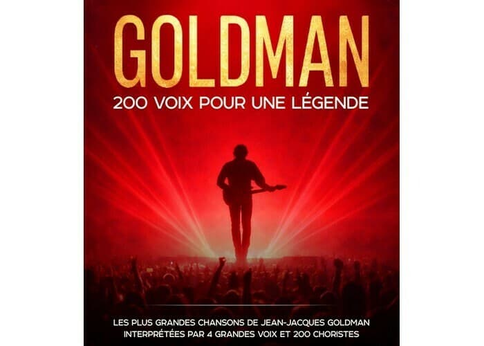 Illustration de l'événement : Goldman - 200 voix pour une légende