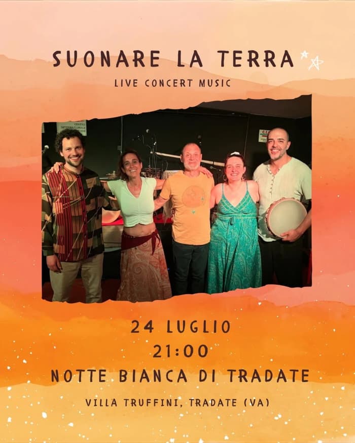 Illustration de l'événement : Notte Bianche di Tradate con suonare la terra