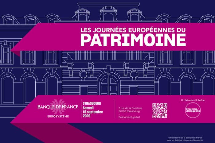 Illustration de l'événement : Venez découvrir la Banque de France à Strasbourg