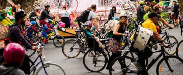 Illustration de l'événement : Balade à vélo vers le Festival Eclats de Rue