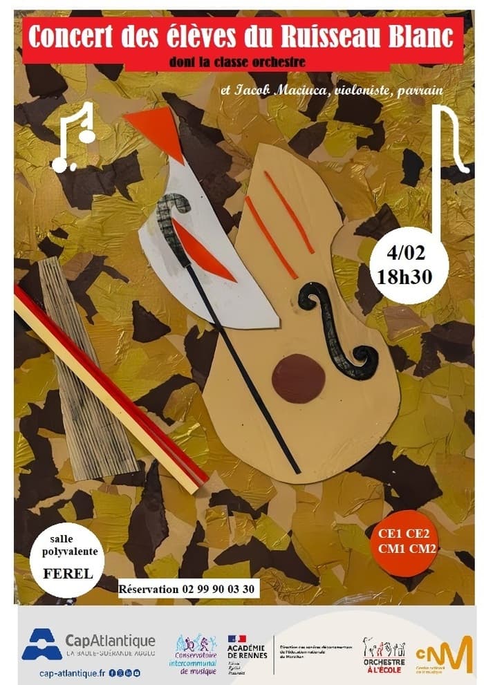 Illustration de l'événement : Concert des élèves de l'école du Ruisseau Blanc