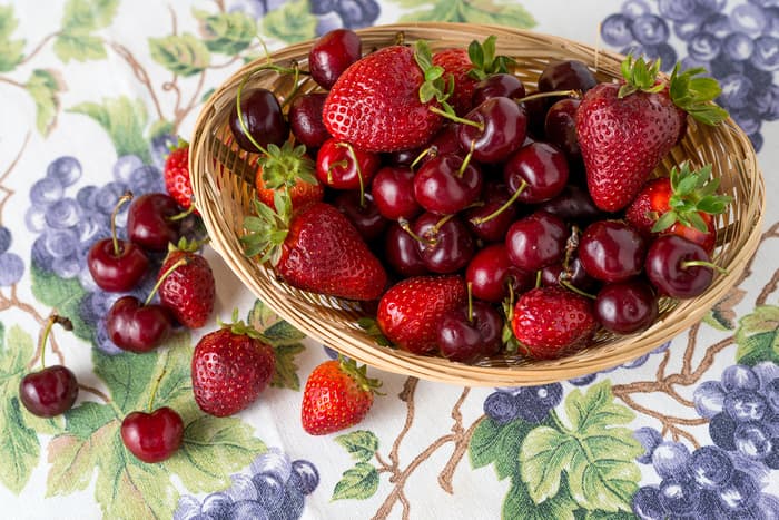 Illustration de l'événement : Plaisirs gourmands - Dégustation de fraises et de cerises