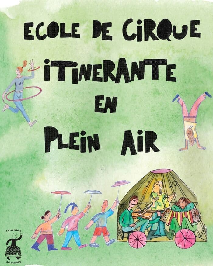 Illustration de l'événement : Ecole de Cirque Itinérante en Plein Air à Corbeil-Essonnes / Montconseil