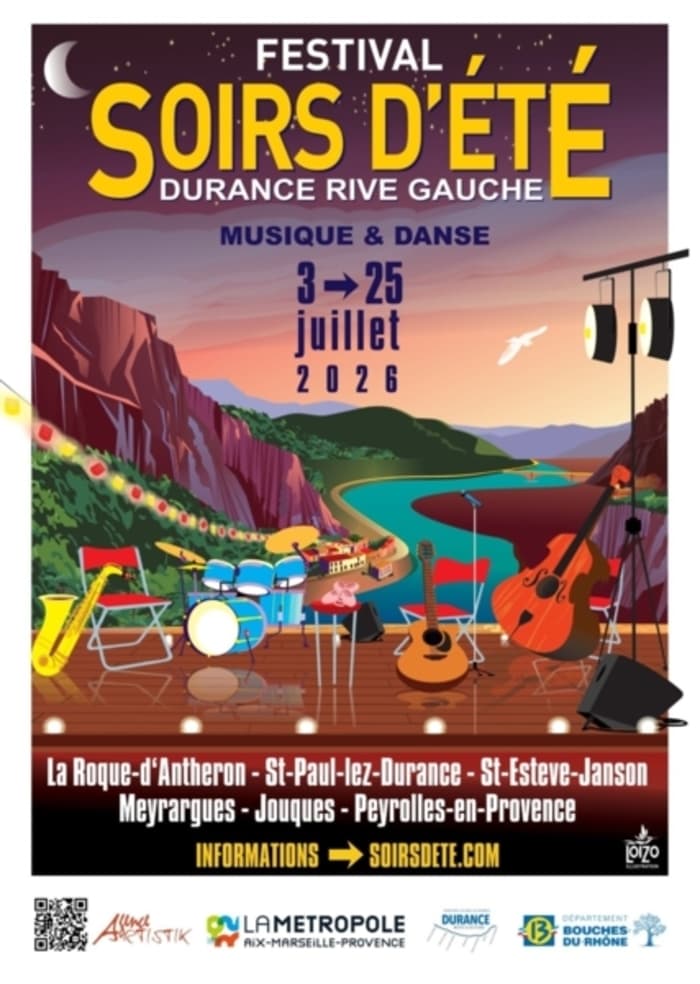 Illustration de l'événement : Soir d'été Durance Rive Gauche