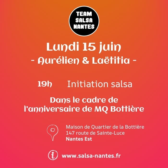 Illustration de l'événement : Initiation salsa