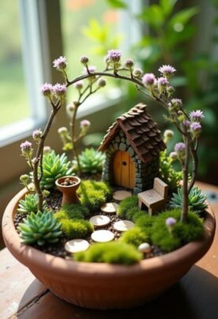 Illustration de l'événement : Atelier "Fabriquer son mini-jardin de fée"