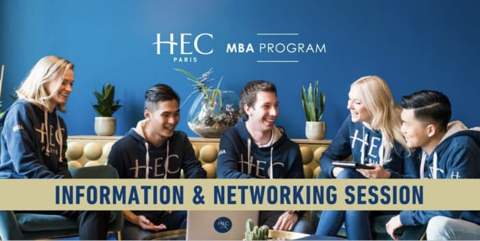 Illustration de l'événement : HEC Paris MBA - Information & Networking Session in Paris