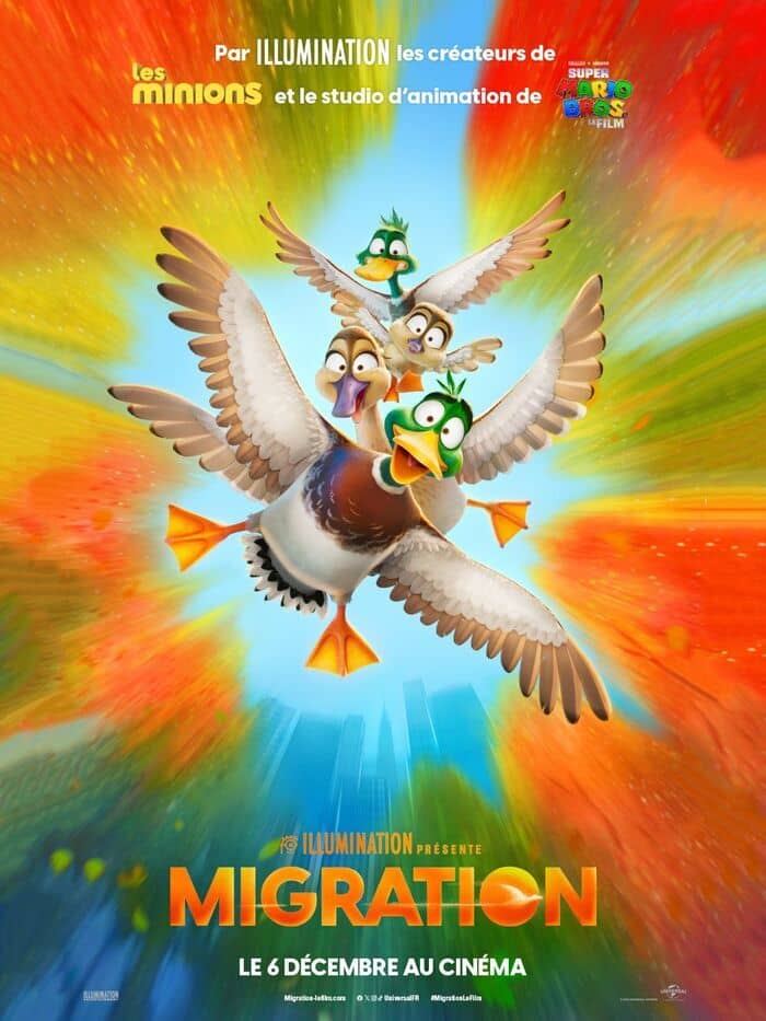 Illustration de l'événement : ciné plein air : Migration
