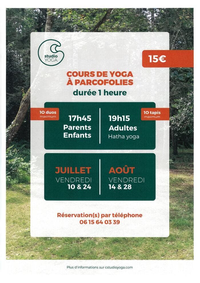 Illustration de l'événement : Cours de yoga