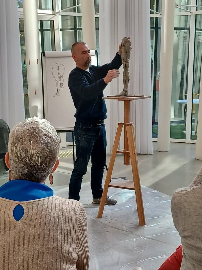 Illustration de l'événement : Masterclass de modelage par le sculpteur Christophe Charbonnel
