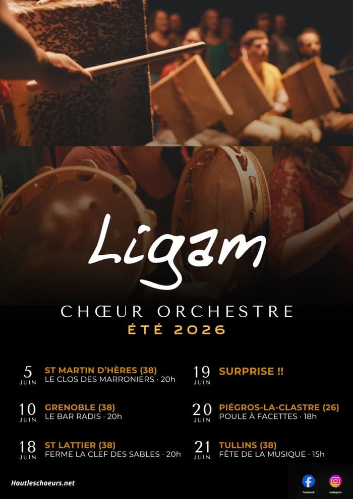 Illustration de l'événement : Choeur-orchestre Ligam