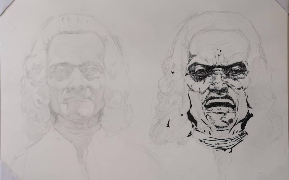 Illustration de l'événement : Stage de dessin de la tête et les expressions du visage