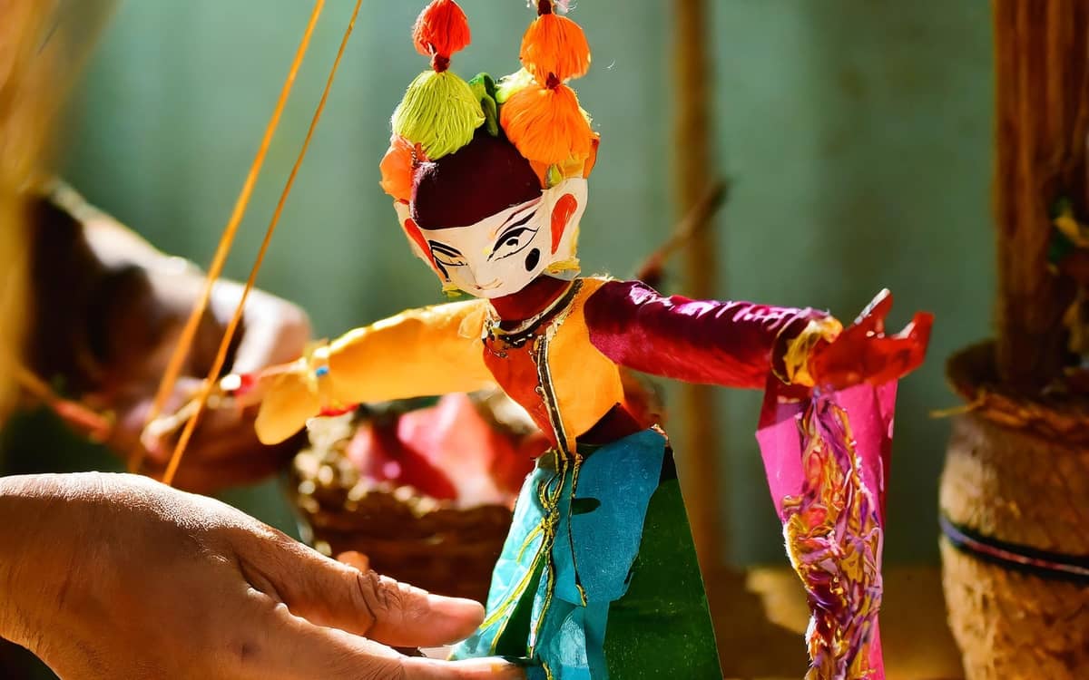 Illustration de l'événement : Spectacle de marionnettes - sculpture de ballons