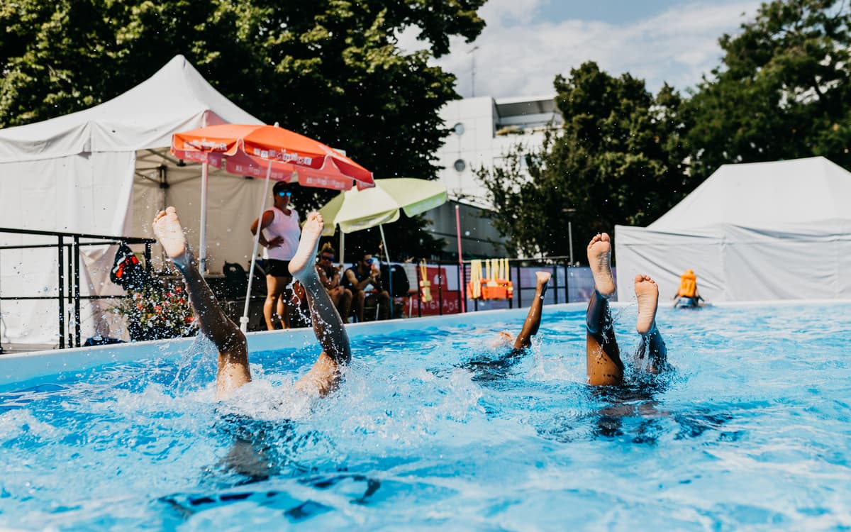 Illustration de l'événement : Baignade et base de loisirs estivales au Centre Sportif Jules Noël