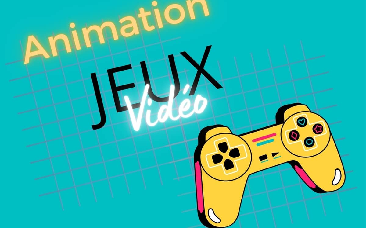 Illustration de l'événement : animation jeux vidéos / bibliothèque Claire Bretécher