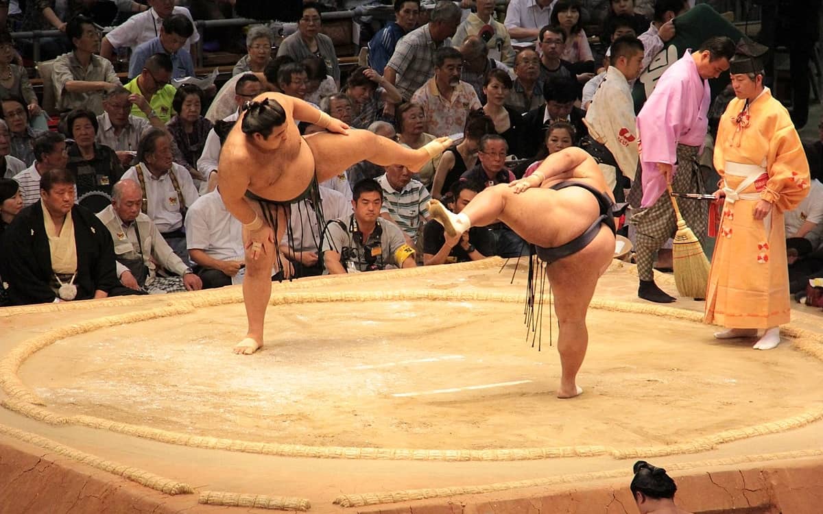 Illustration de l'événement : Le Tournoi de Paris de Sumo à l'Accor Arena