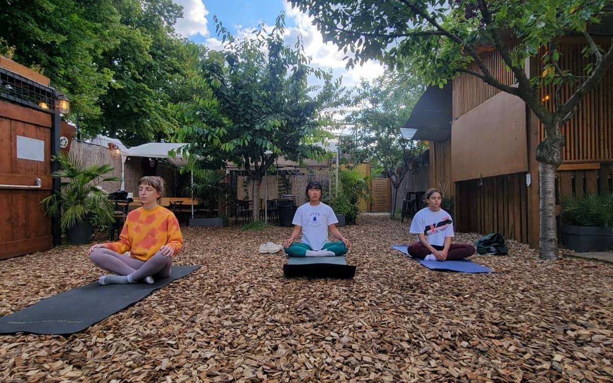 Illustration de l'événement : Cours de yoga Vinyasa au Jardin21