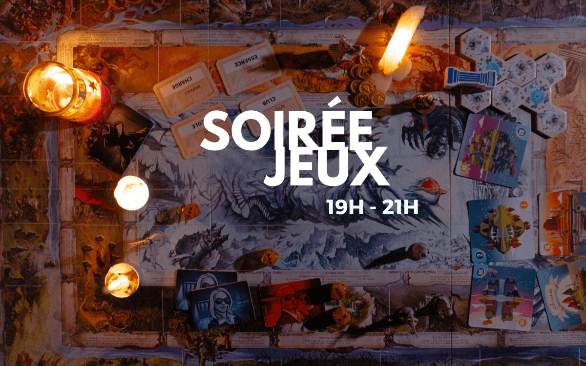 Illustration de l'événement : Soirées jeux de société