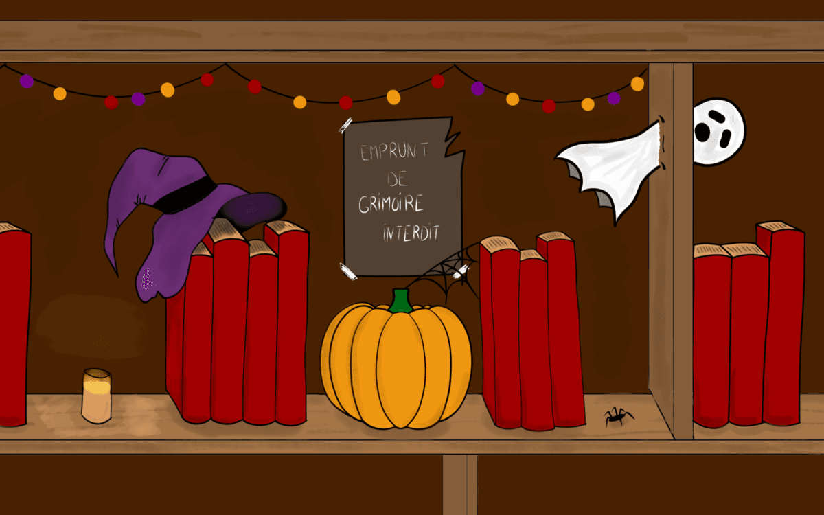 Illustration de l'événement : Les bibliothèques fêtent Halloween !
