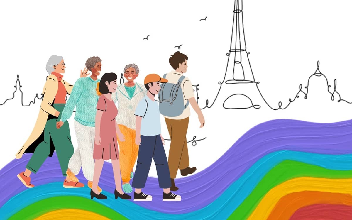 Illustration de l'événement : balade conviviale festival des fiertés