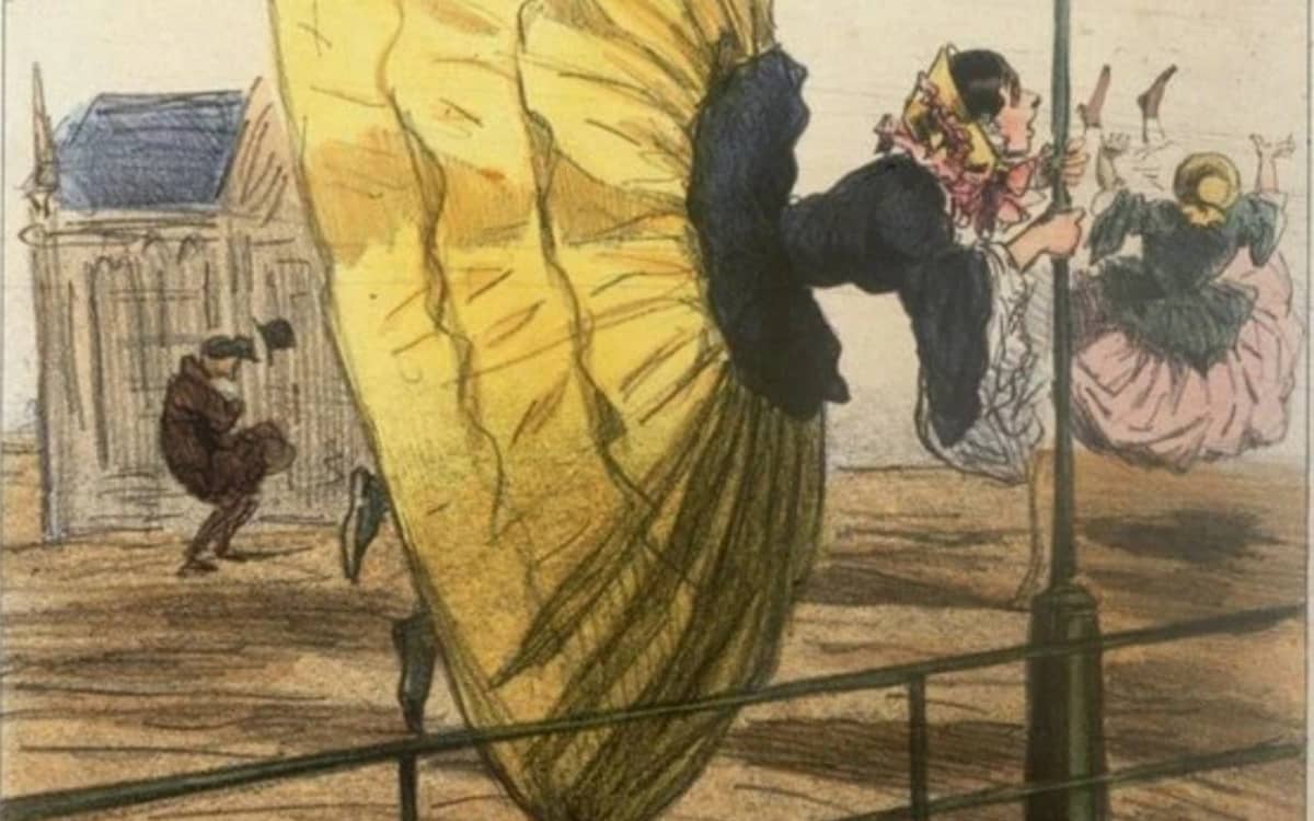 Illustration de l'événement : Crinolinomania : ces femmes qui prennent de la place