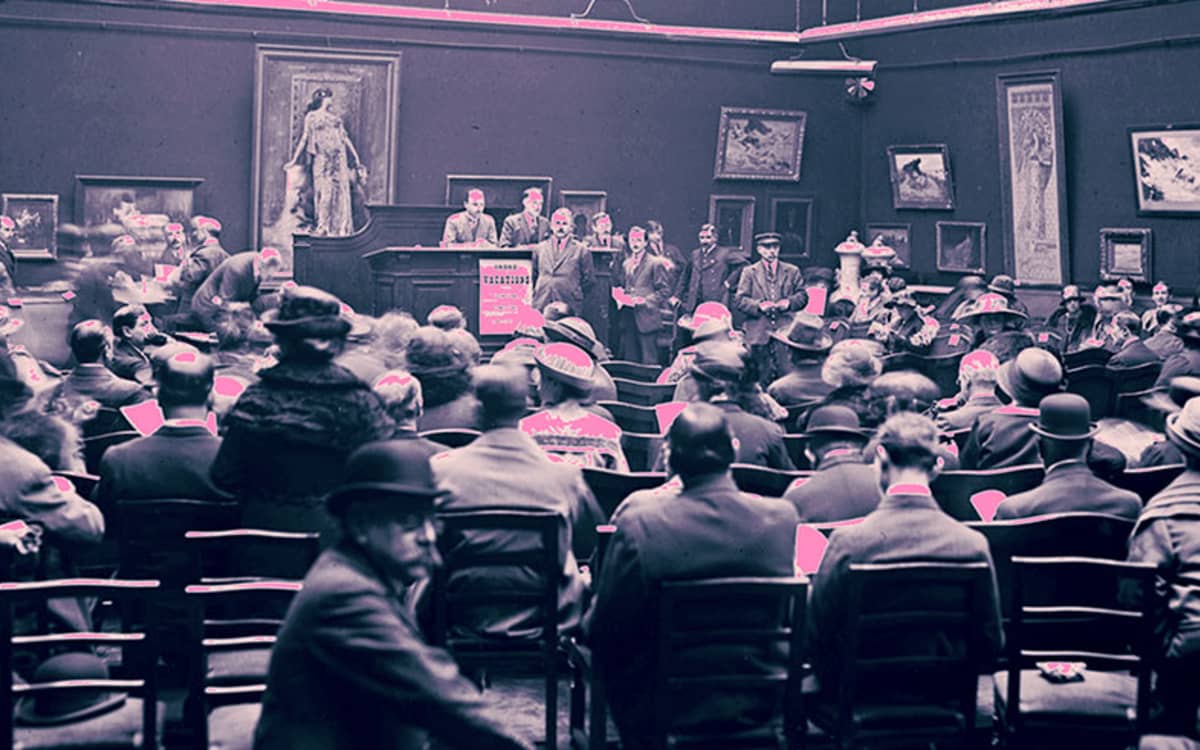 Illustration de l'événement : Présentation de l'ouvrage « Vivre les enchères »