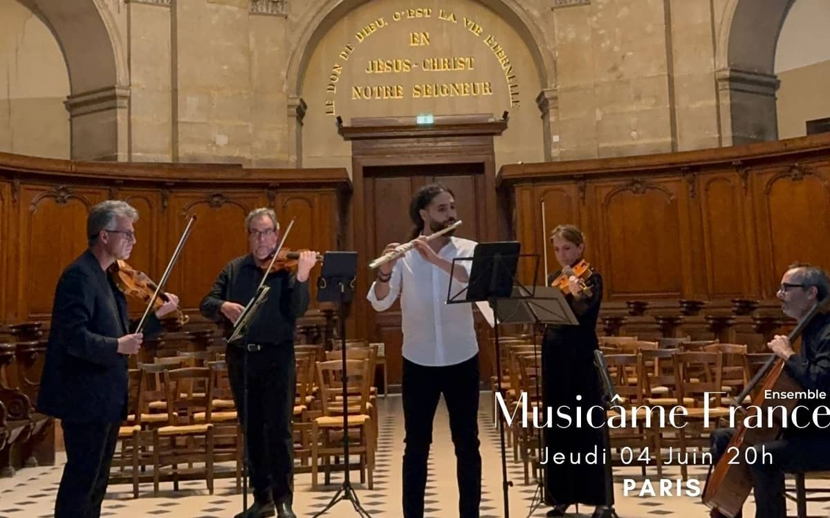 Illustration de l'événement : Concert : Rossini, Vivaldi, Tchaikovsky, Taffanel, Bizet, Aznavour, Saint-Saëns, Ibert, Poulenc, Ravel