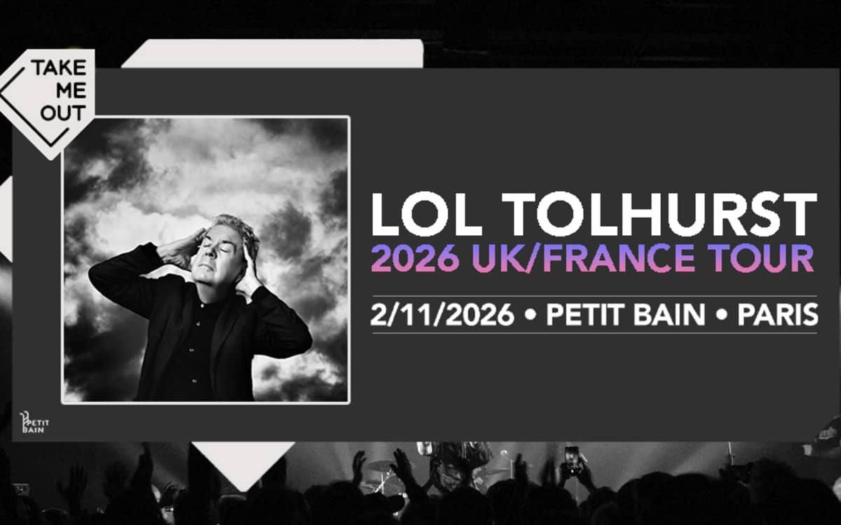 Illustration de l'événement : Take Me Out : Lol Tolhurst en concert à Paris !
