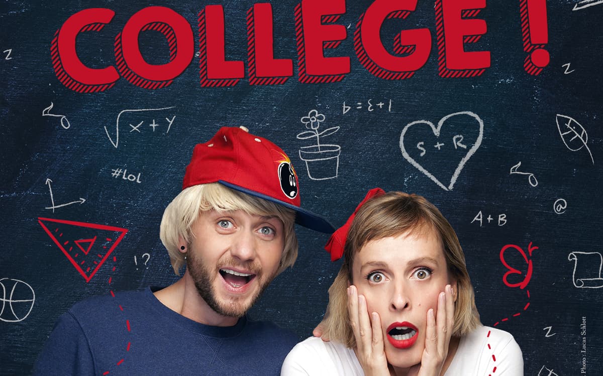 Illustration de l'événement : Venez découvrir "Retour au collège" un spectacle rigolo sur les années collège