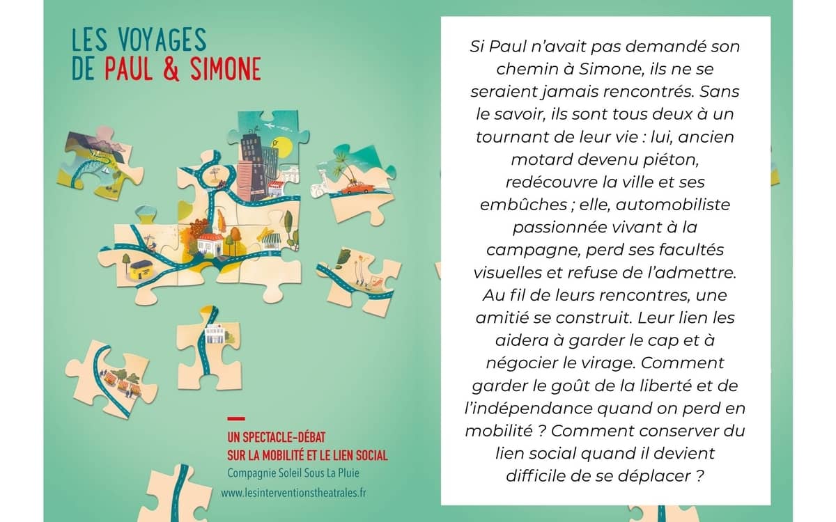 Illustration de l'événement : Théâtre-forum "Les voyages de Paul et Simone"