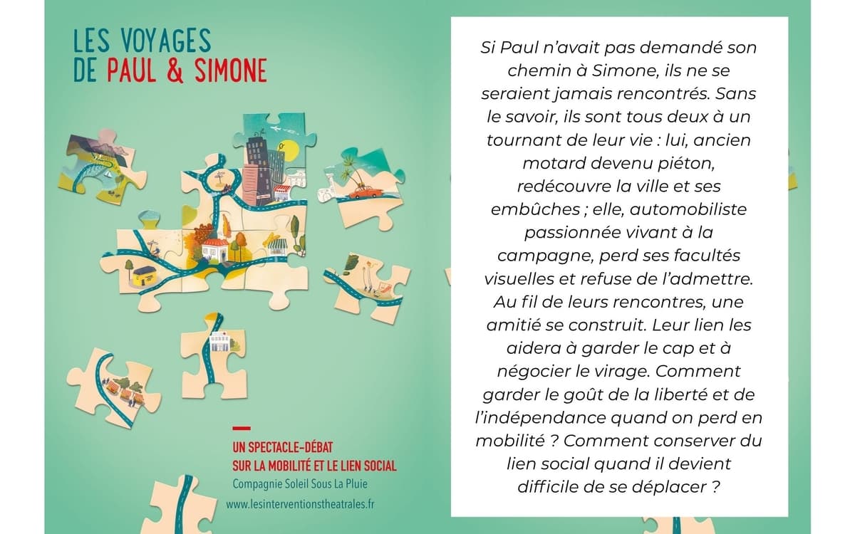 Illustration de l'événement : Théâtre-forum "Les voyages de Paul et Simone"