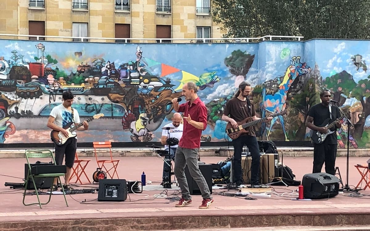 Illustration de l'événement : Concert de reprises rock en plein air