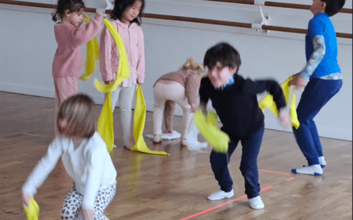 Illustration de l'événement : Stage croisé Eveil au théâtre et Eveil corporel 3-4 ans