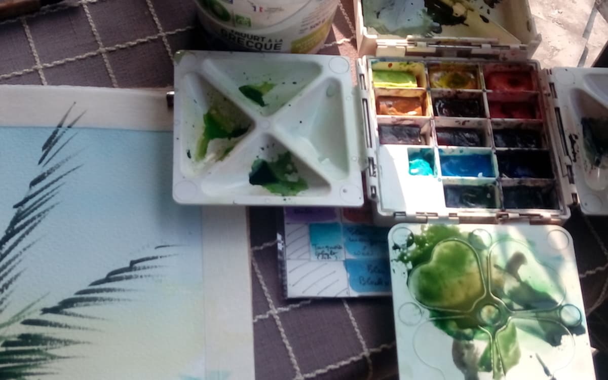 Illustration de l'événement : Atelier découverte de l'aquarelle