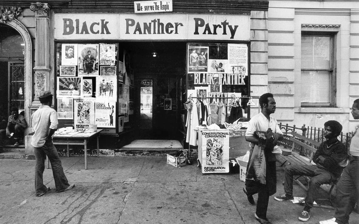 Illustration de l'événement : Projection des films Eldridge Cleaver, Black Panther et Le schisme noir : Malcolm X, de William Klein