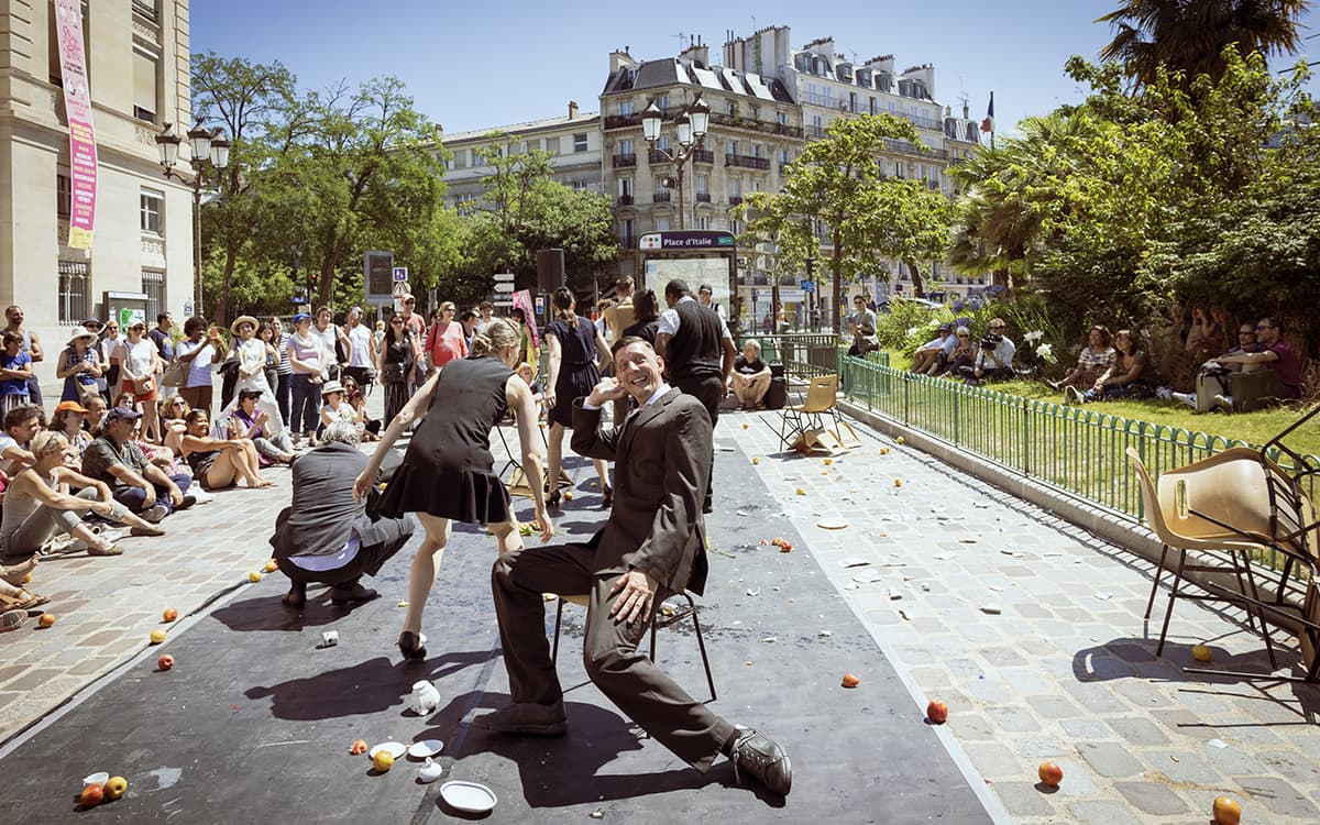 Illustration de l'événement : Le Festival des Places se pose Place d'Italie