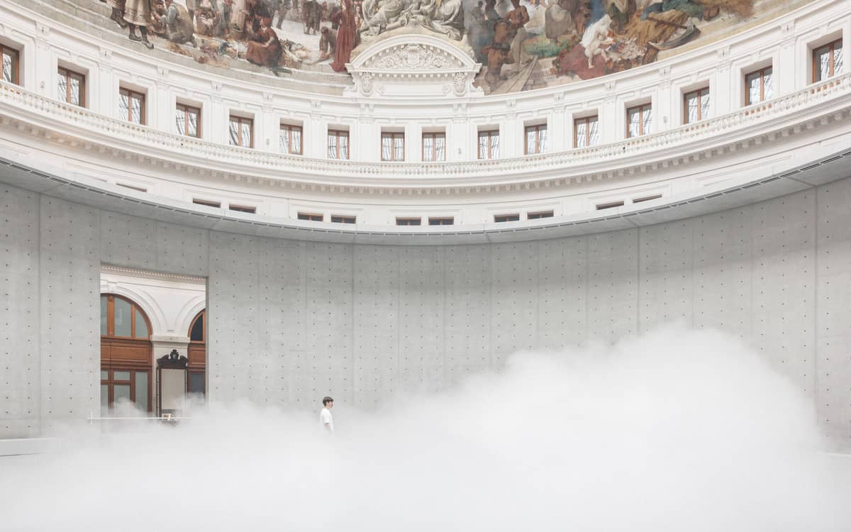 Illustration de l'événement : Brumes matinales à la Bourse de Commerce — Pinault Collection