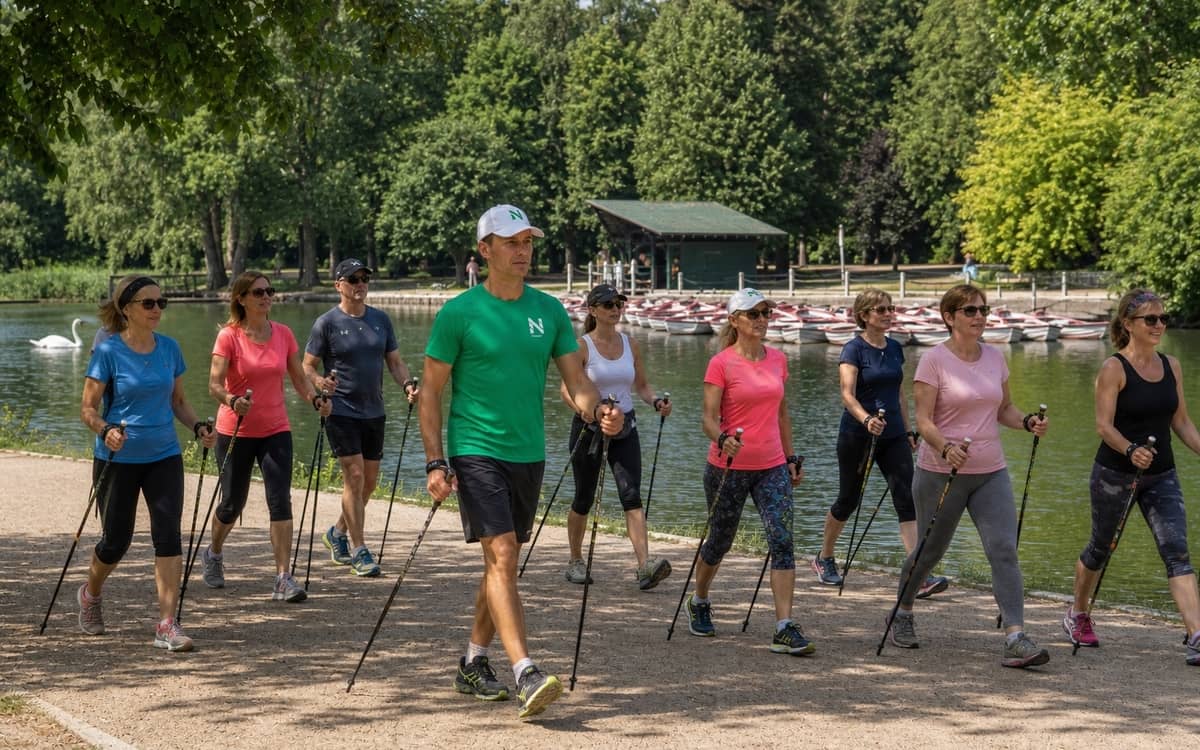 Illustration de l'événement : Paris sport dimanche : marche nordique et renforcement musculaire au gymnase Garancière