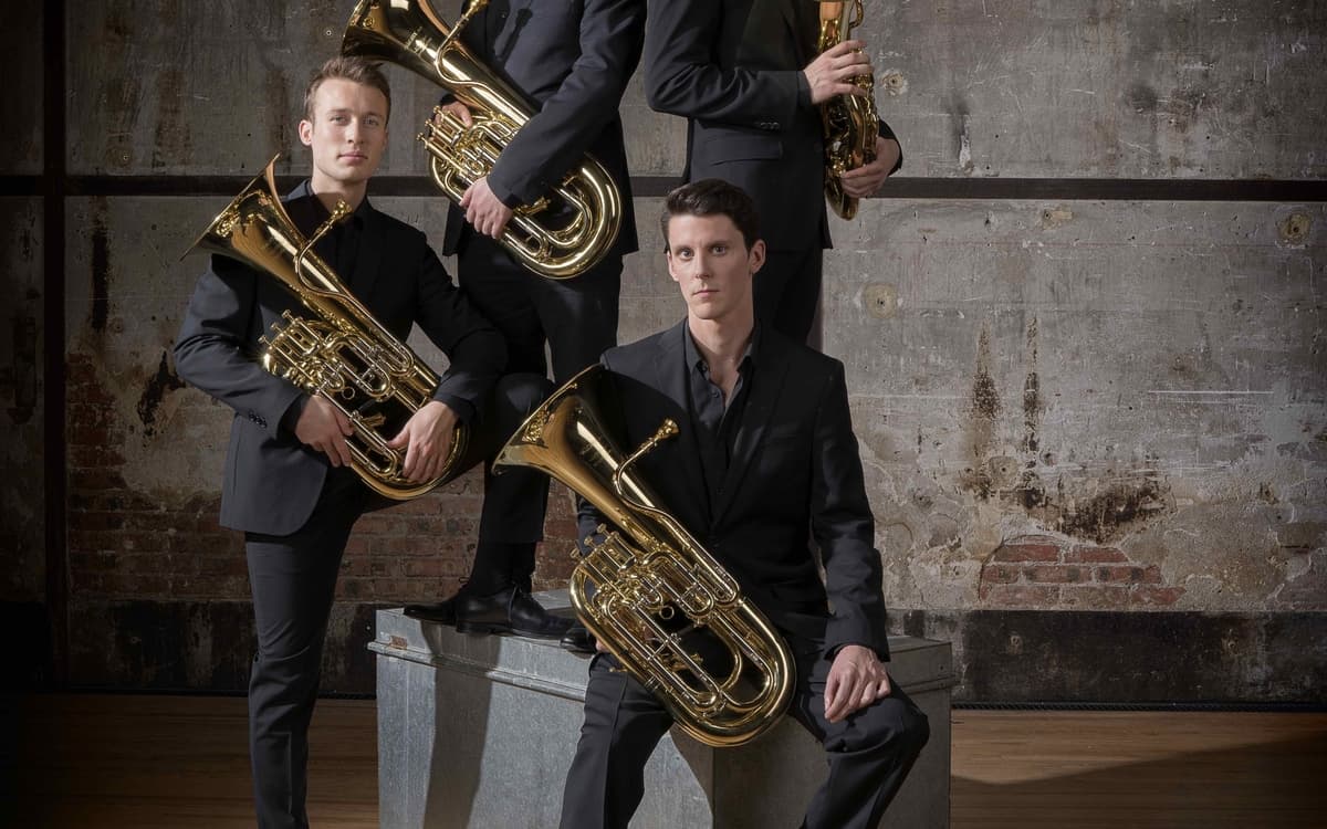 Illustration de l'événement : Concert Eclats cuivrés - Bach par Opus 333 et le Quatuor Zahir