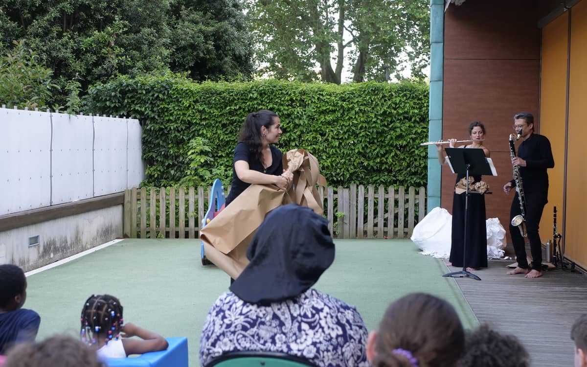 Illustration de l'événement : Goûter musical - Musiques de Papier par l'ensemble Le Concert Impromptu