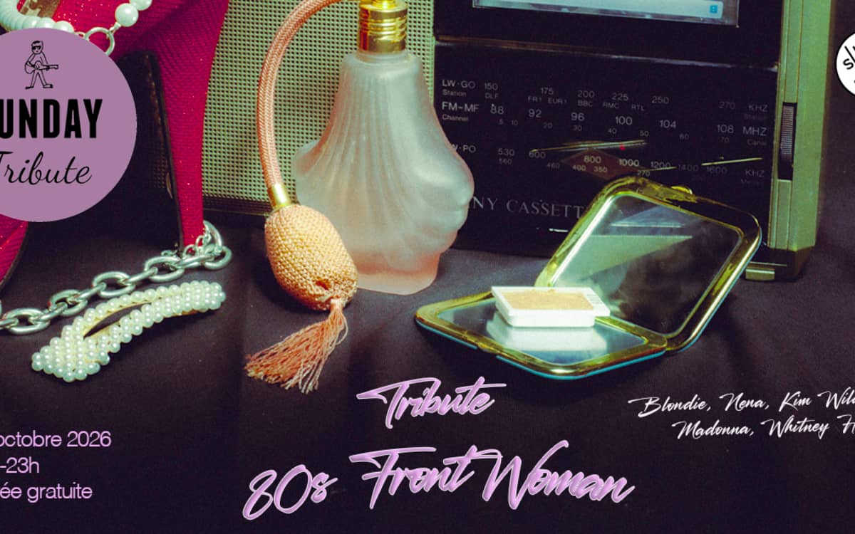 Illustration de l'événement : Sunday Tribute - 80's Frontwomen
