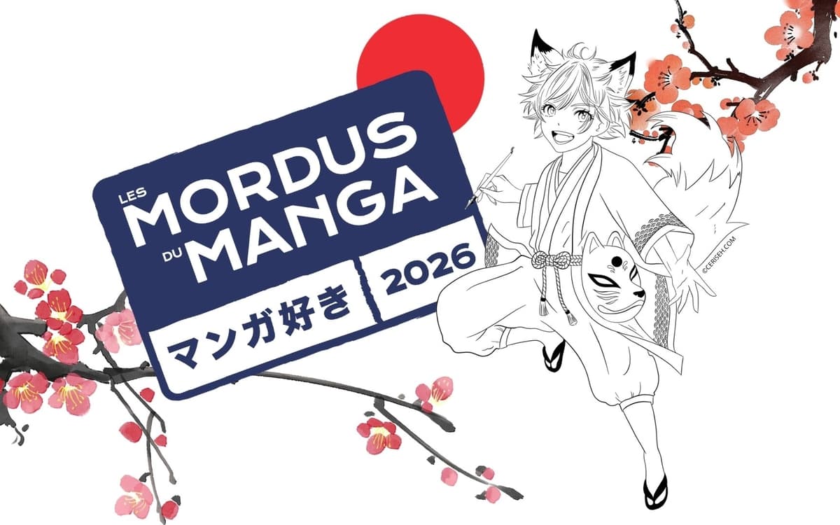 Illustration de l'événement : Mordus du Manga 2026 - présentation des sélections