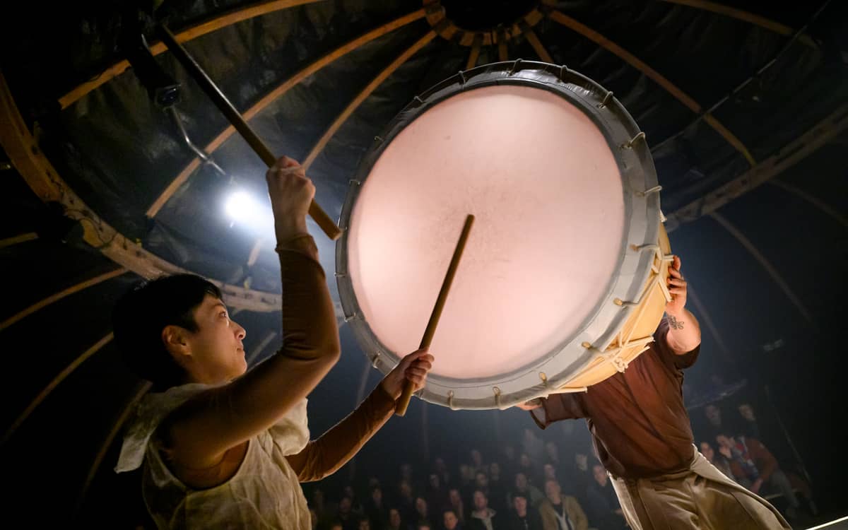Illustration de l'événement : Une pièce de cirque chaleureuse et puissante : Ki No Nagare / Collectif Malunés