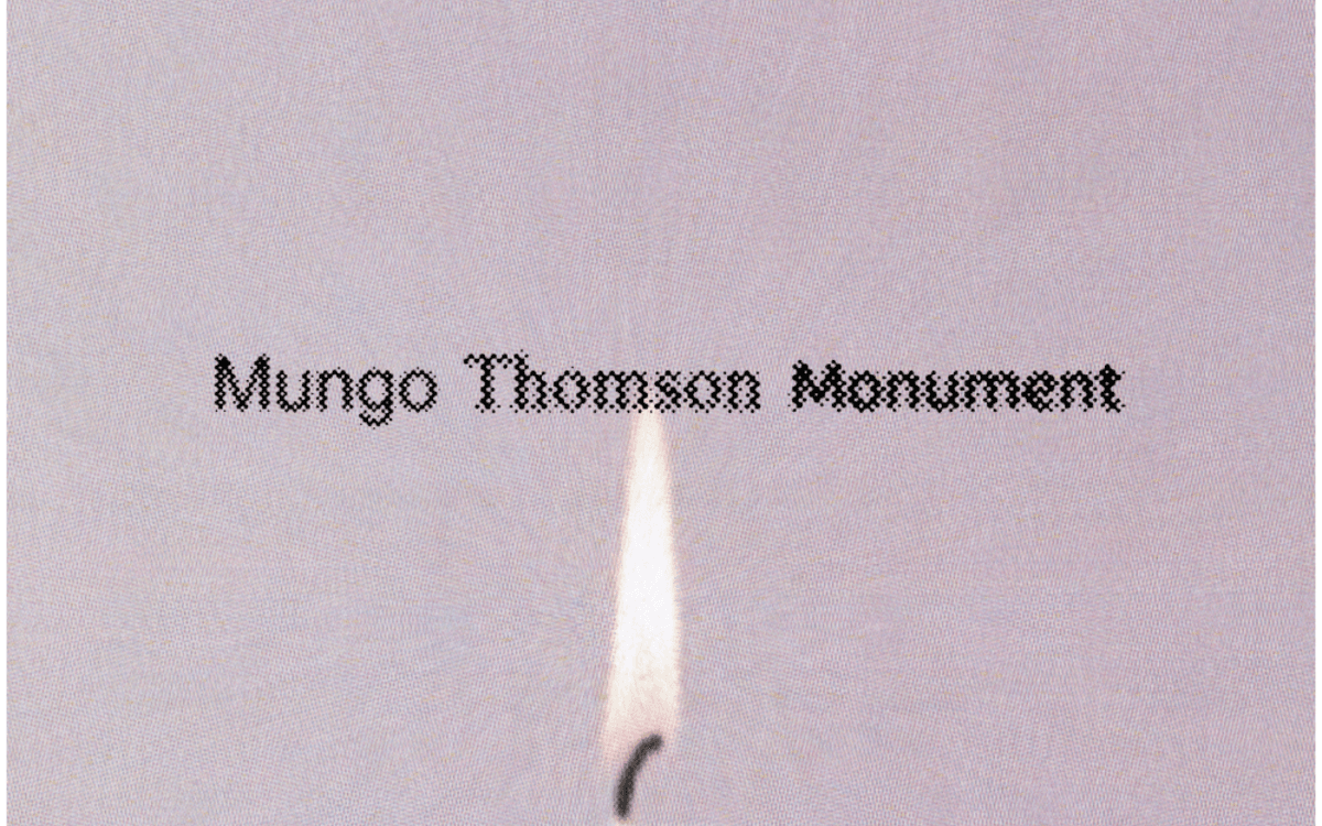 Illustration de l'événement : Mungo Thomson - Monument
